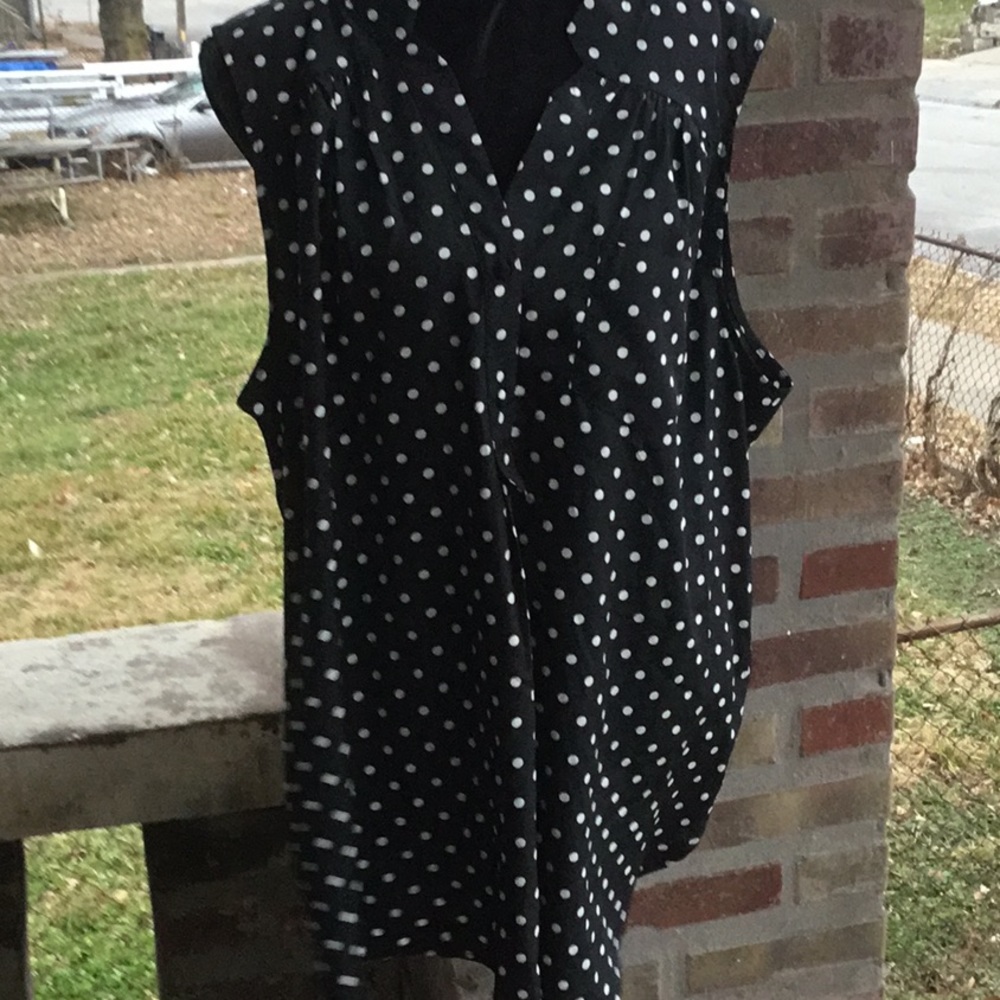 Motherhood. Black &white polka dot. Maternity 3XL